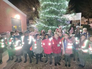 School children singing at the Light Up A Life Ceremony