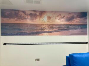 Mural in Adult CAMDs room