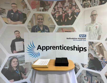 National Apprenticeship week event stand