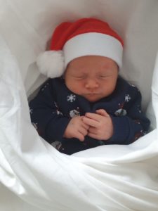 Finley christmas baby