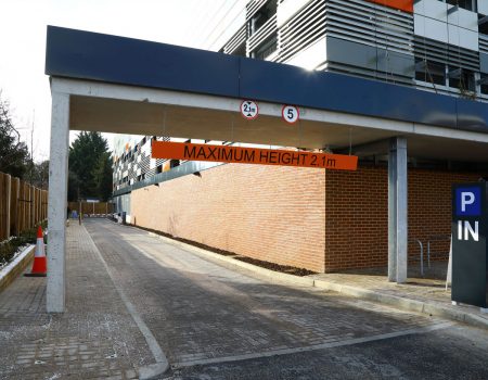 New L&D car park entrance