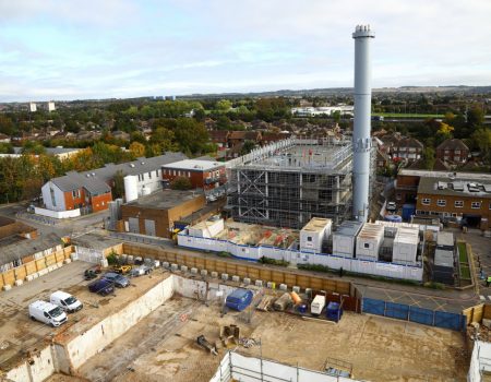 Far away shot of energy centre