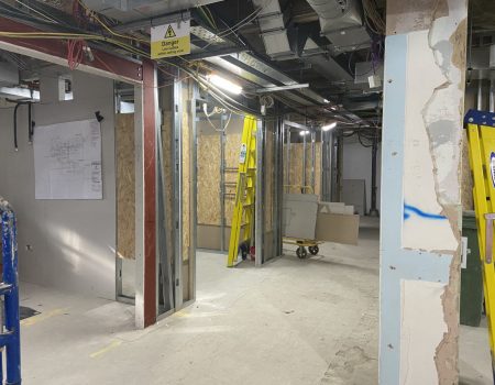 New major cubicles taking shape