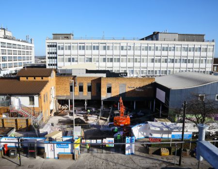 Emergency Department Groundworks View