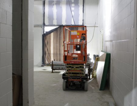 Internal shot of the Energy Centre with machinery inside