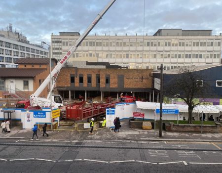 Steel Frame L&D Emergency Department Redevelopment