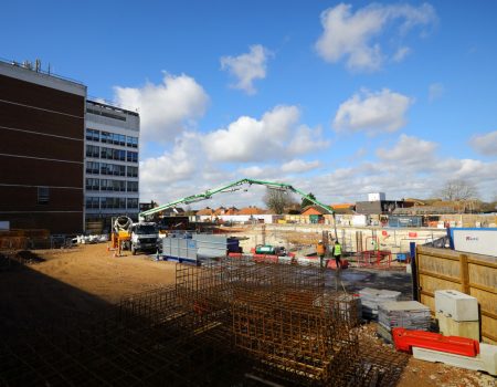 Acute Services Block and New Ward Block Demolition 03 2022