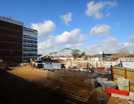 Acute Services Block and New Ward Block Demolition 03 2022