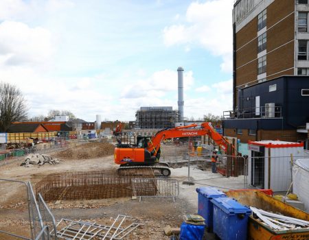 Acute Services Block and New Ward Block Demolition 04 2022