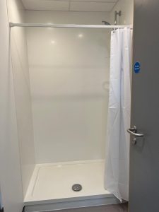 Bedford ED upgrade - staff facilities - new showers 