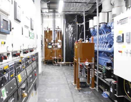 Electrical substation and equipment in Energy Centre