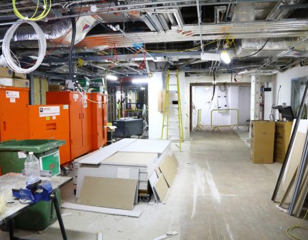 ED Redevelopment room in progress - December 2022