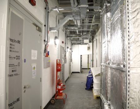 Energy Centre interior corridor - May 2023