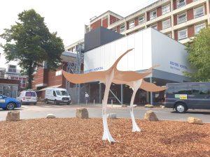 Bedford Hospital main entrance