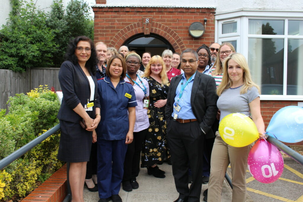 Group photo at the celebrations