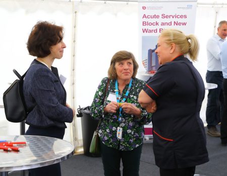 Rima Makarem, Helen Luca and Emma Hardwick