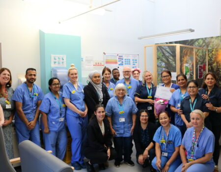 Ali and the Endoscopy team