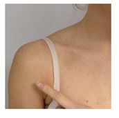 A woman's shoulder