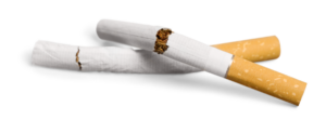 Broken cigarettes