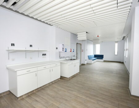 Theatres staff rest room
