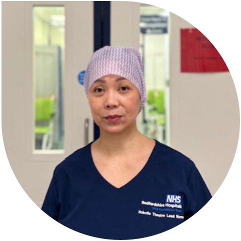 Laarni Rivera, Robotic Operating Theatre Lead Nurse