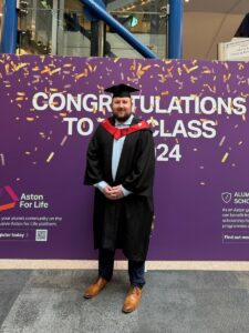 Oliver Inwards graduation