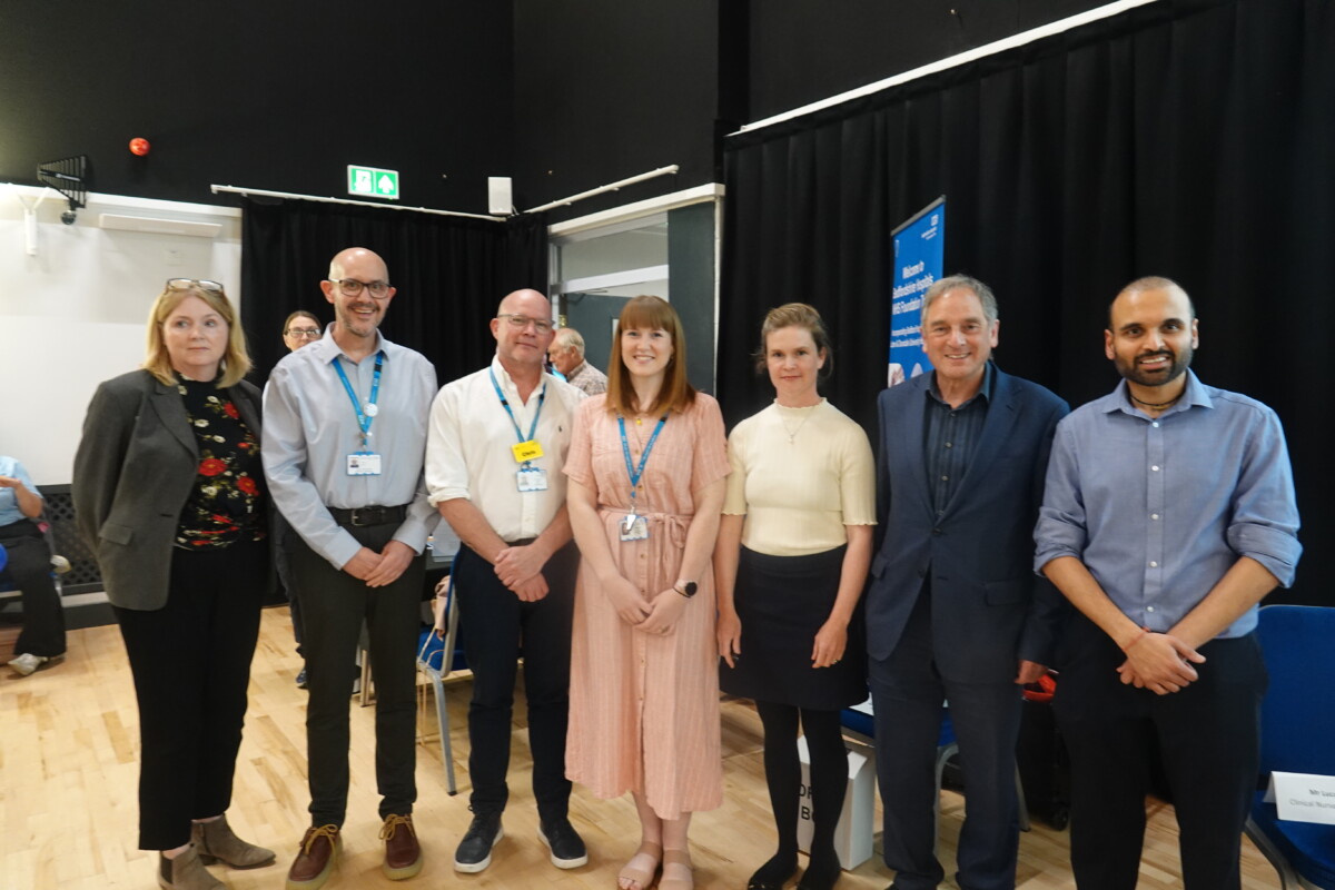 Guest speakers with Chair Richard Sumray